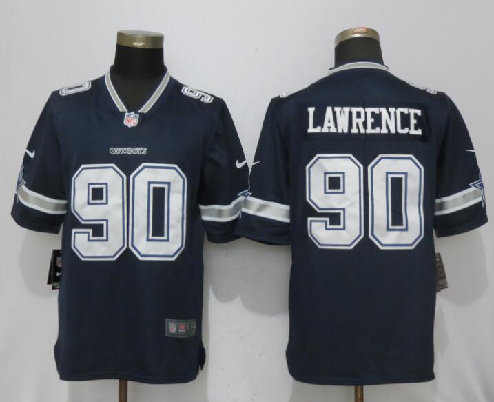Men Dallas cowboys #90 Lawrence Blue Nike Vapor Untouchable Limited NFL Jerseys->women nfl jersey->Women Jersey